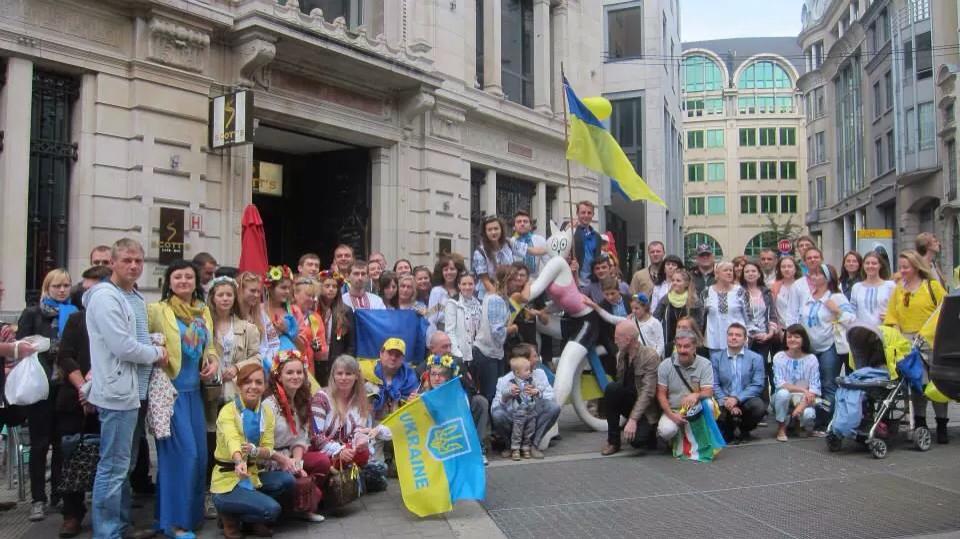 Manneken Pis becomes a Ukrainian
