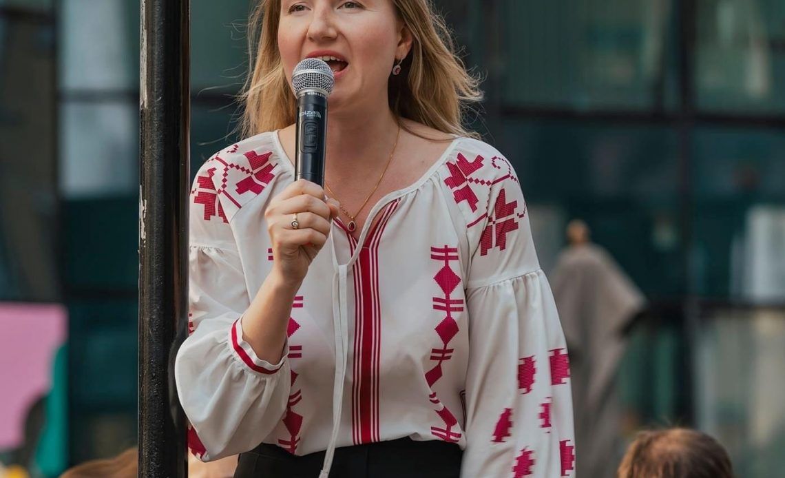 Marta Barandiy protest