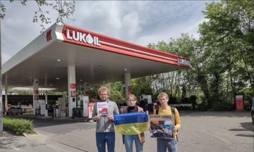 Month of Boycott Lukoil Campaign in Brussels