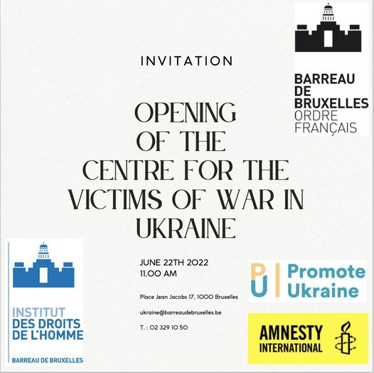 We Announce the Opening of the Centre for Victims of War in Ukraine