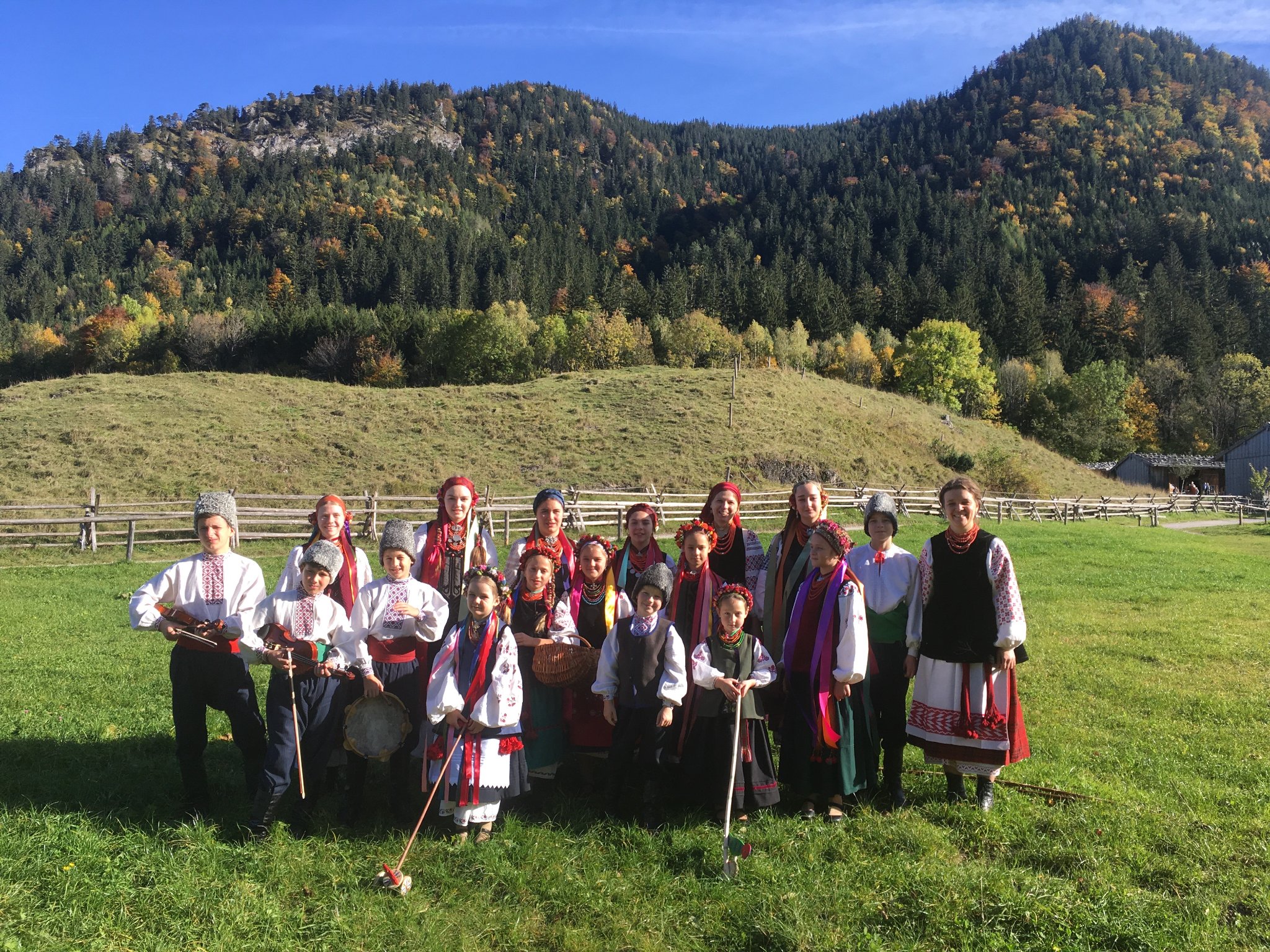 Children group Oreli from Ukraine