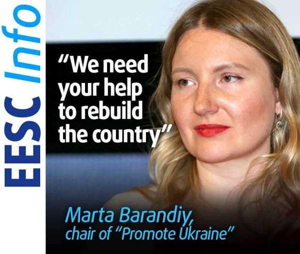 Founding chair Marta Barandiy Featured on Cover of EESC July Newsletter