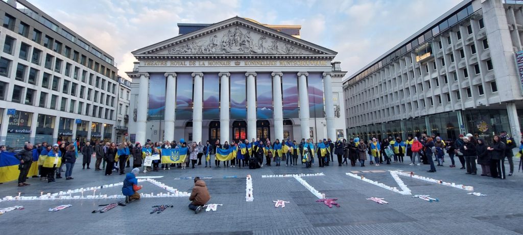 Join us in Front of LaMonnaie Tomorrow