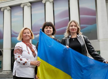 The Ukrainian community in Brussels continues to defend the interests of Ukraine!