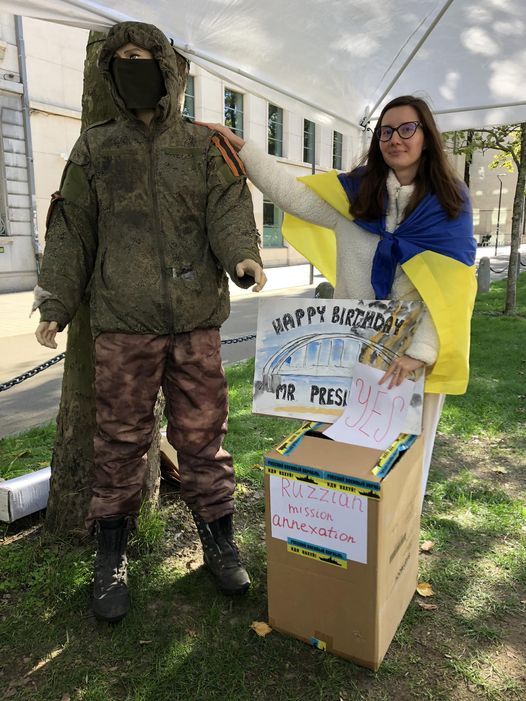 Ukrainian, Georgian and Moldavian Communities in Brussels Vote to Designate Russian Mission to the EU an Exclusion Zone