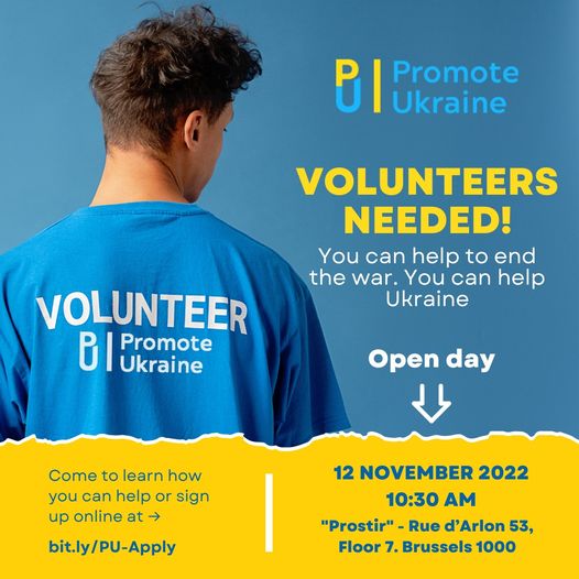 Promote Ukraine Is Looking for Volunteers