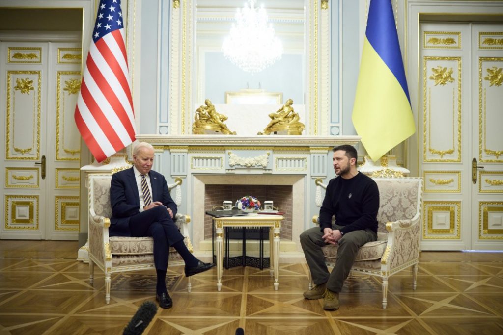 Joe Biden arrived in Kyiv