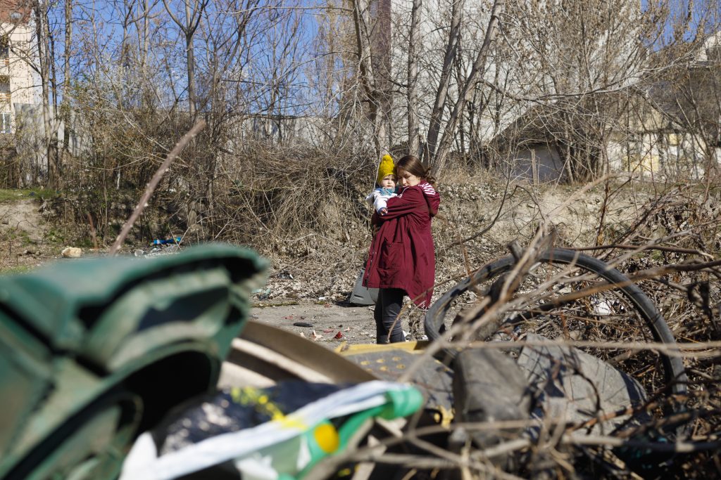 Ukrainian children, war
