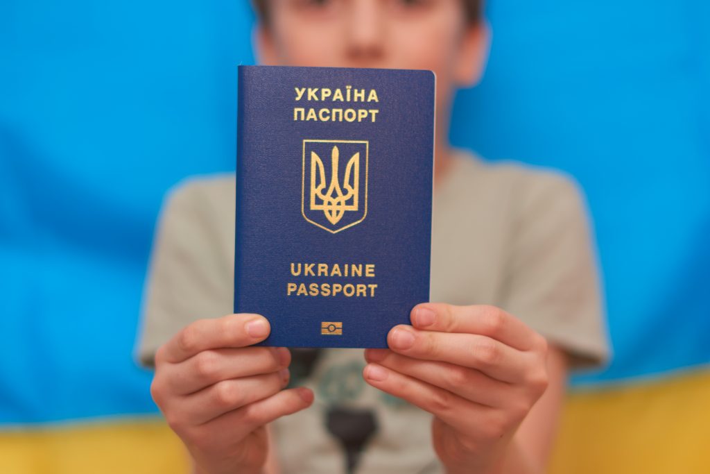 Ukrainian passport, український паспорт 