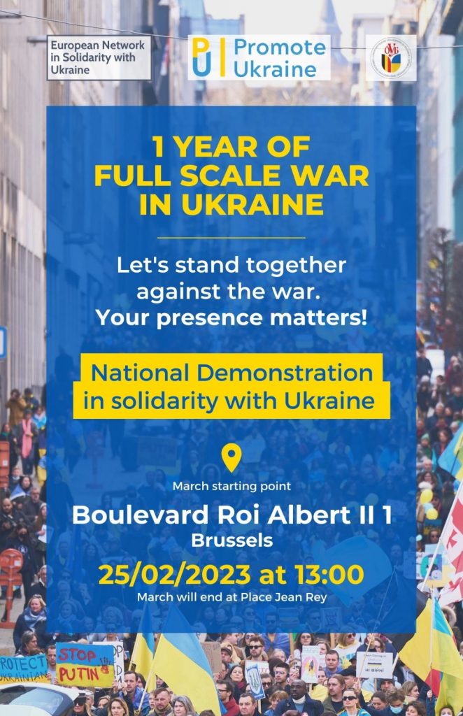 National Demonstration in solidarity with Ukraine