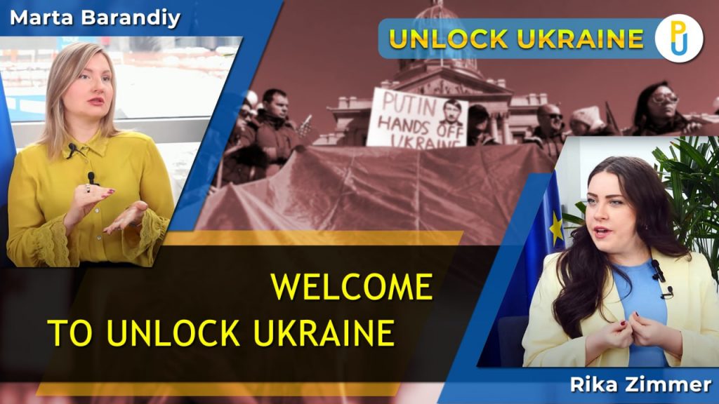 Marta Barandiy Talks about Promote Ukraine in Unlock Ukraine Video Podcast