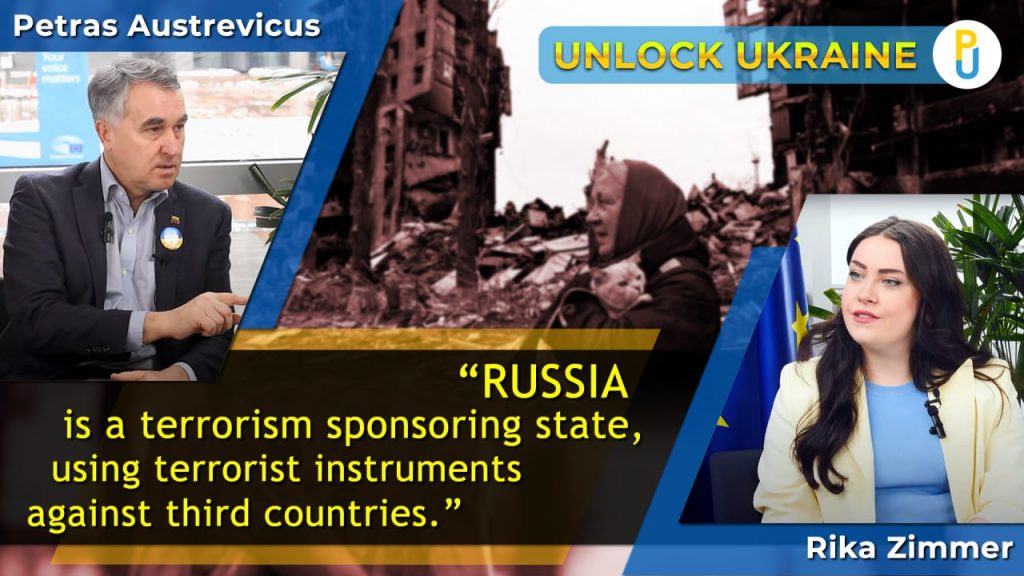 Unlock Ukraine with the MEP Petras Auštrevičius