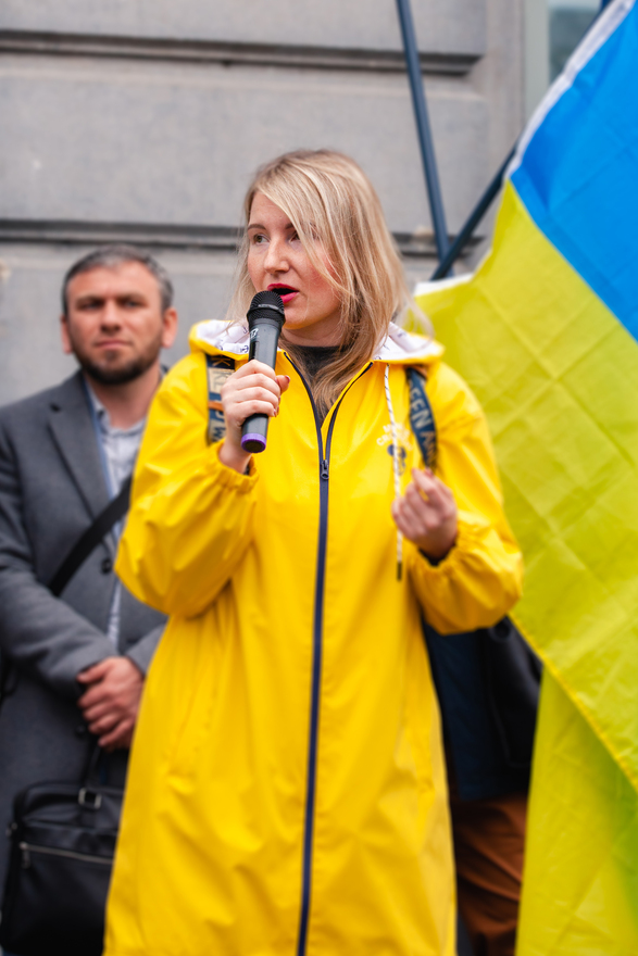 Promote Ukraine held a demonstration
