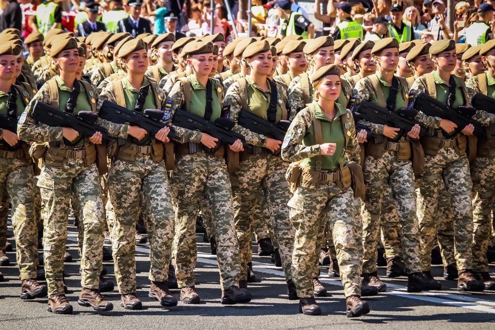 More Than 60,000 Women Defend Ukraine