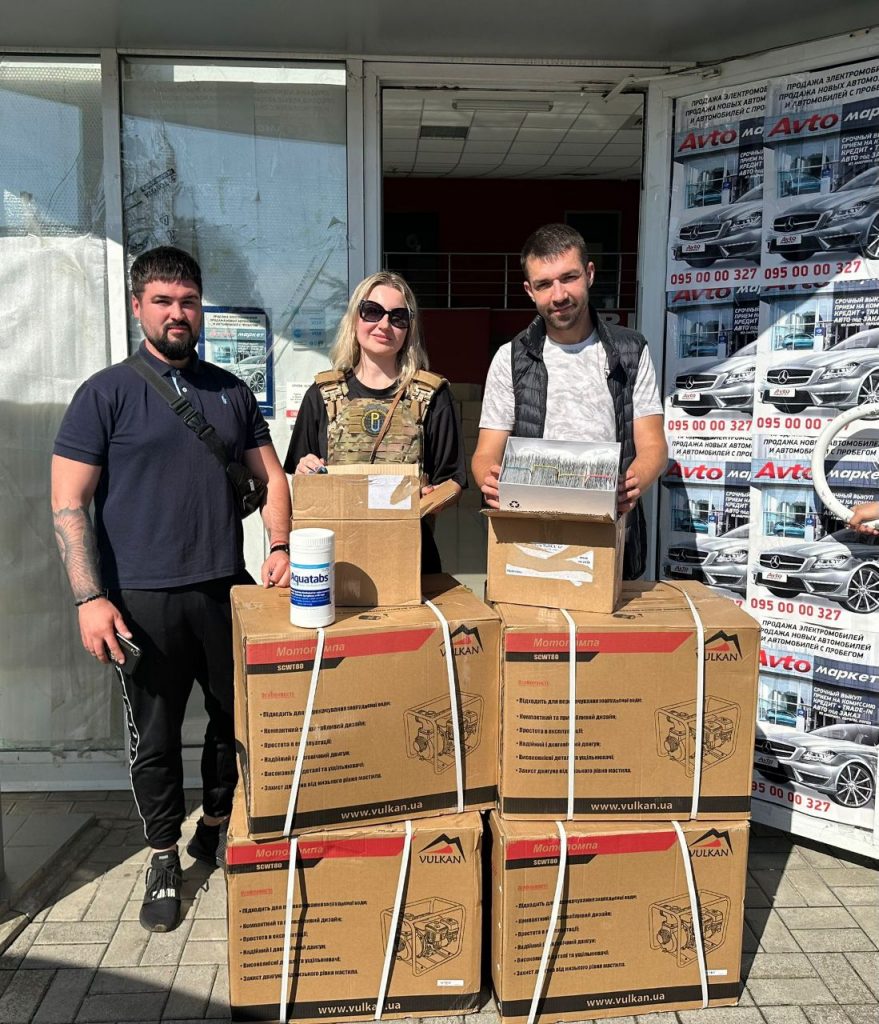 Humanitarian aid, Kherson