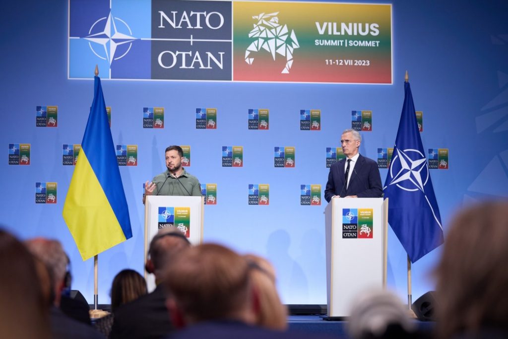 Президент Зеленський назвав гарними результати саміту НАТО у Вільнюсі