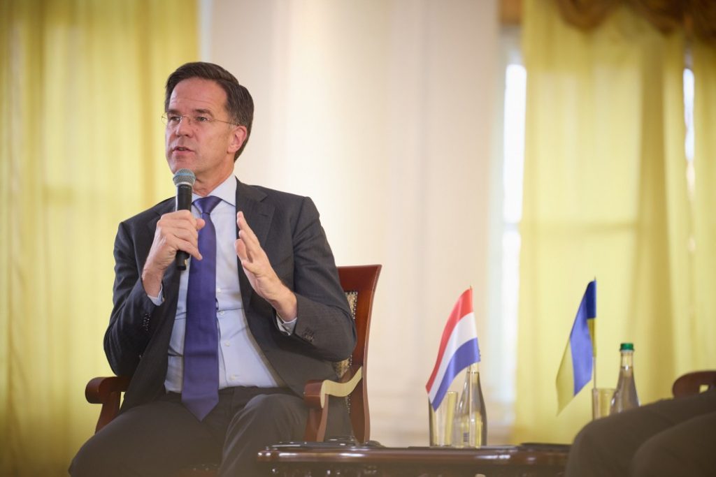 Dutch Prime Minister Mark Rutte