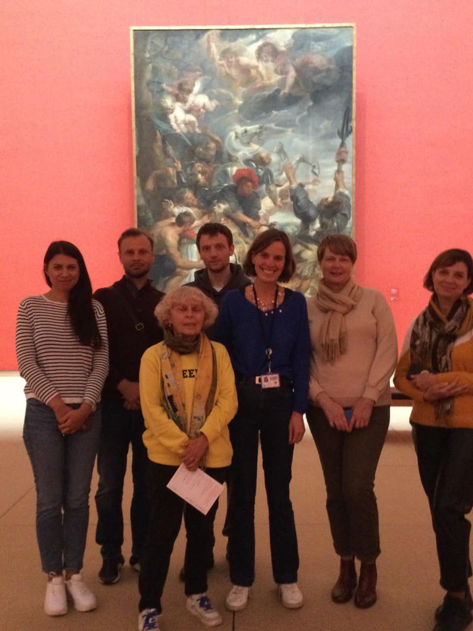 The Royal Museums of Fine Art of Belgium organized excursions for the Ukrainian community in Brussels