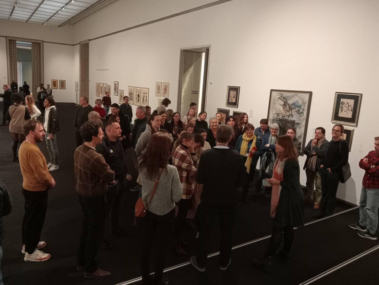 The Royal Museums of Fine Art of Belgium organized excursions for the Ukrainian community in Brussels