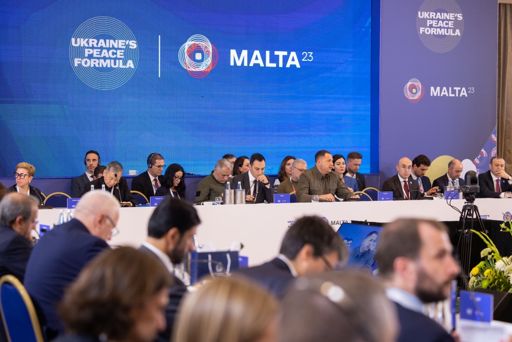 Ukraine Peace Talks in Malta