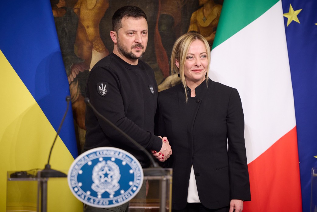 Italian Prime Minister Giorgia Meloni