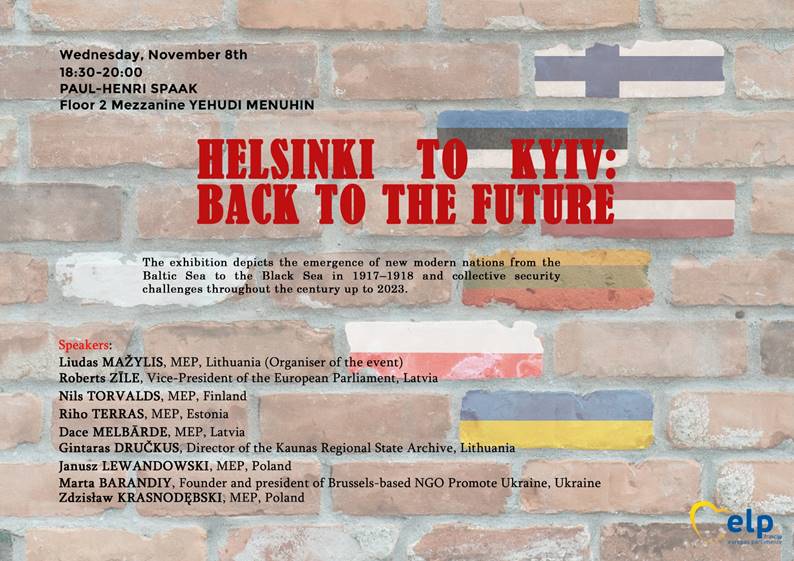 the exhibition "Helsinki to Kyiv back to the future"