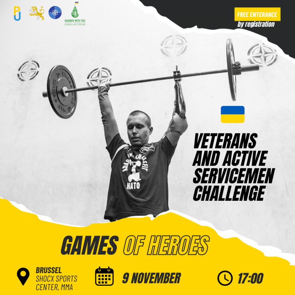 Ukrainian Initiative “Games of Heroes” Is Coming to Brussels