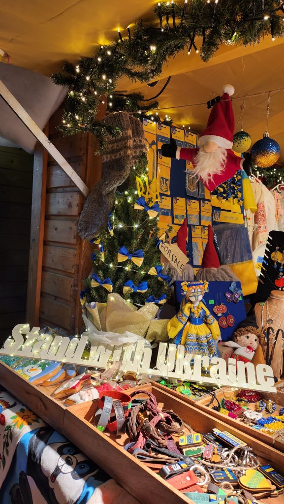 Visit Ukrainian Chalet at Brussels Christmas Market!