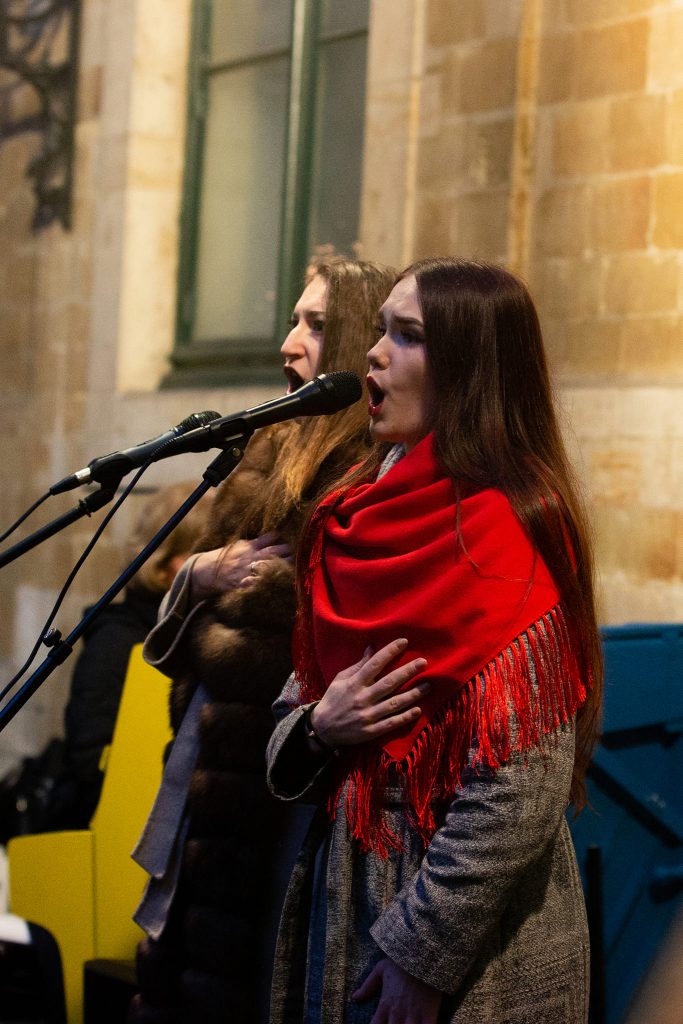 musical performance, "Ukraine's Ode to Dignity"