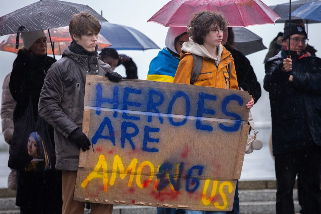 Day of the Armed Forces of Ukraine Demonstration Expresses Support for Armed Forces of Ukraine