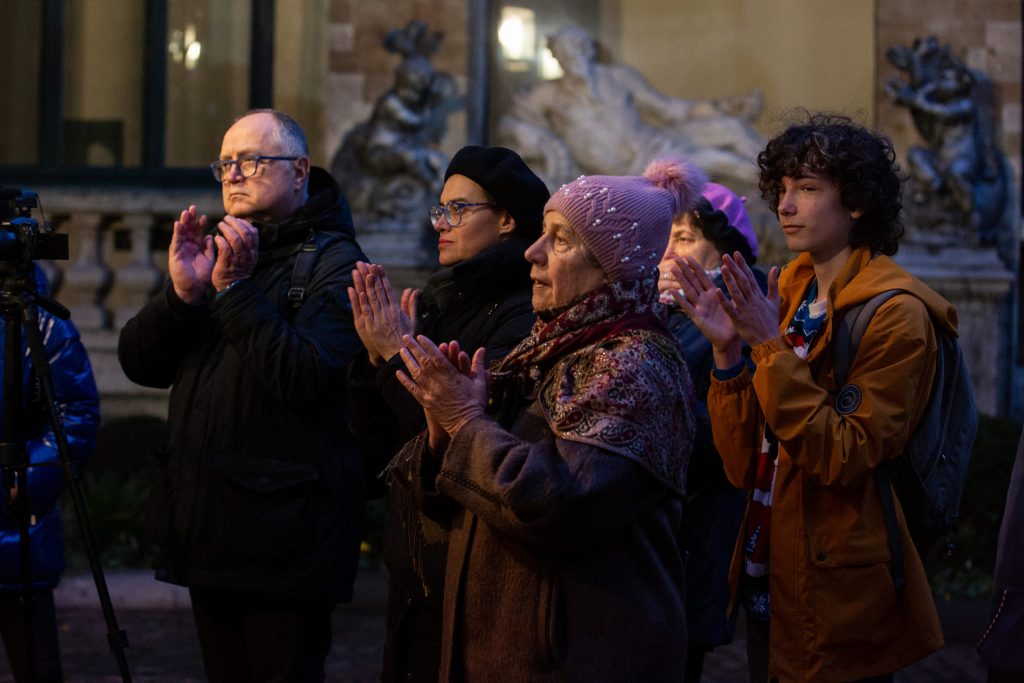 musical performance, "Ukraine's Ode to Dignity" 