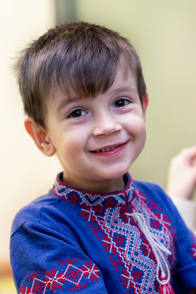 These little Ukrainians only making their first steps in life, but they are already proudly wearing Ukrainian Vyshyvanka