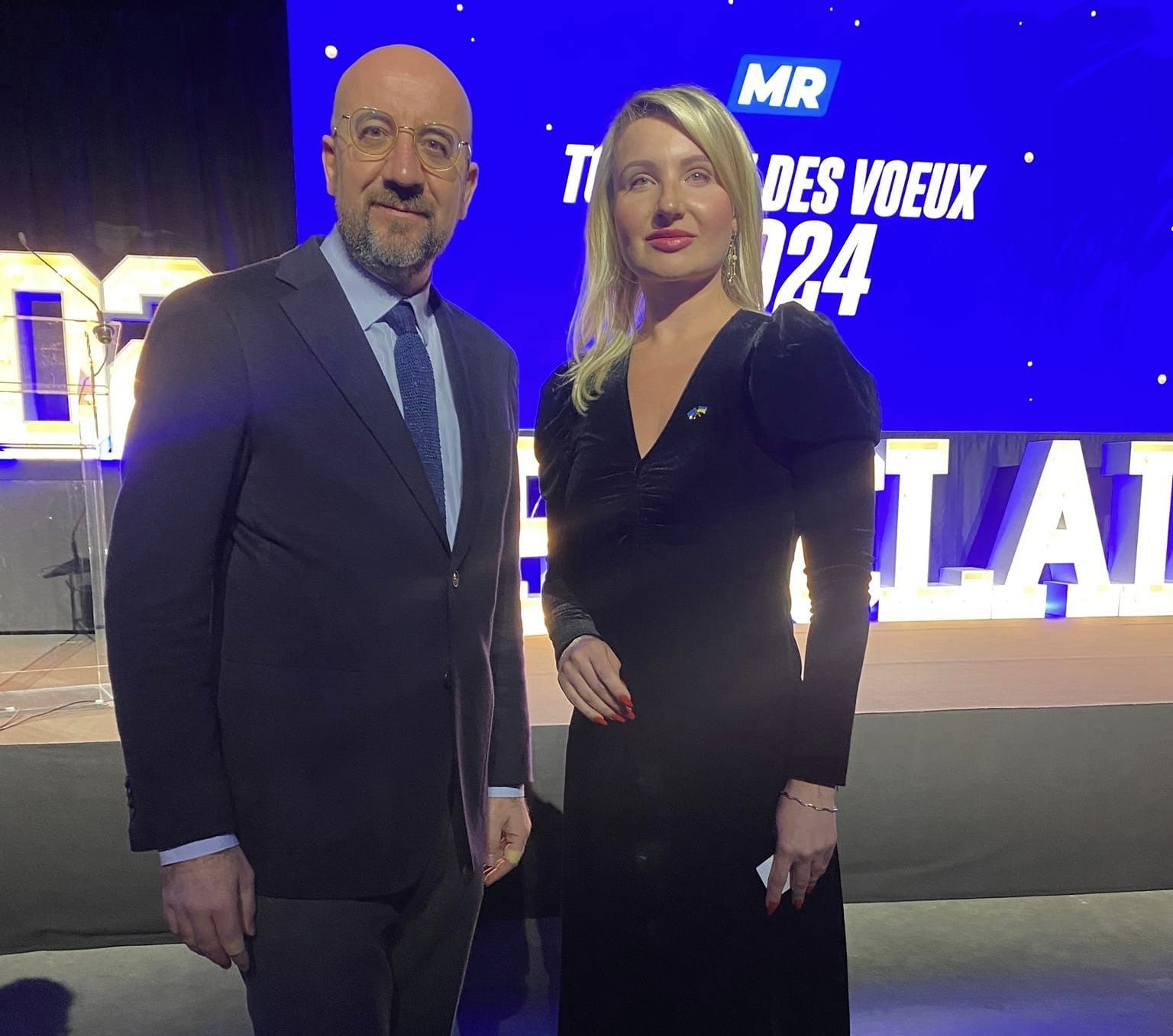 Marta Barandiy had a friendly exchange with the President of European Council Charles MICHEL about the next steps of support for Ukraine
