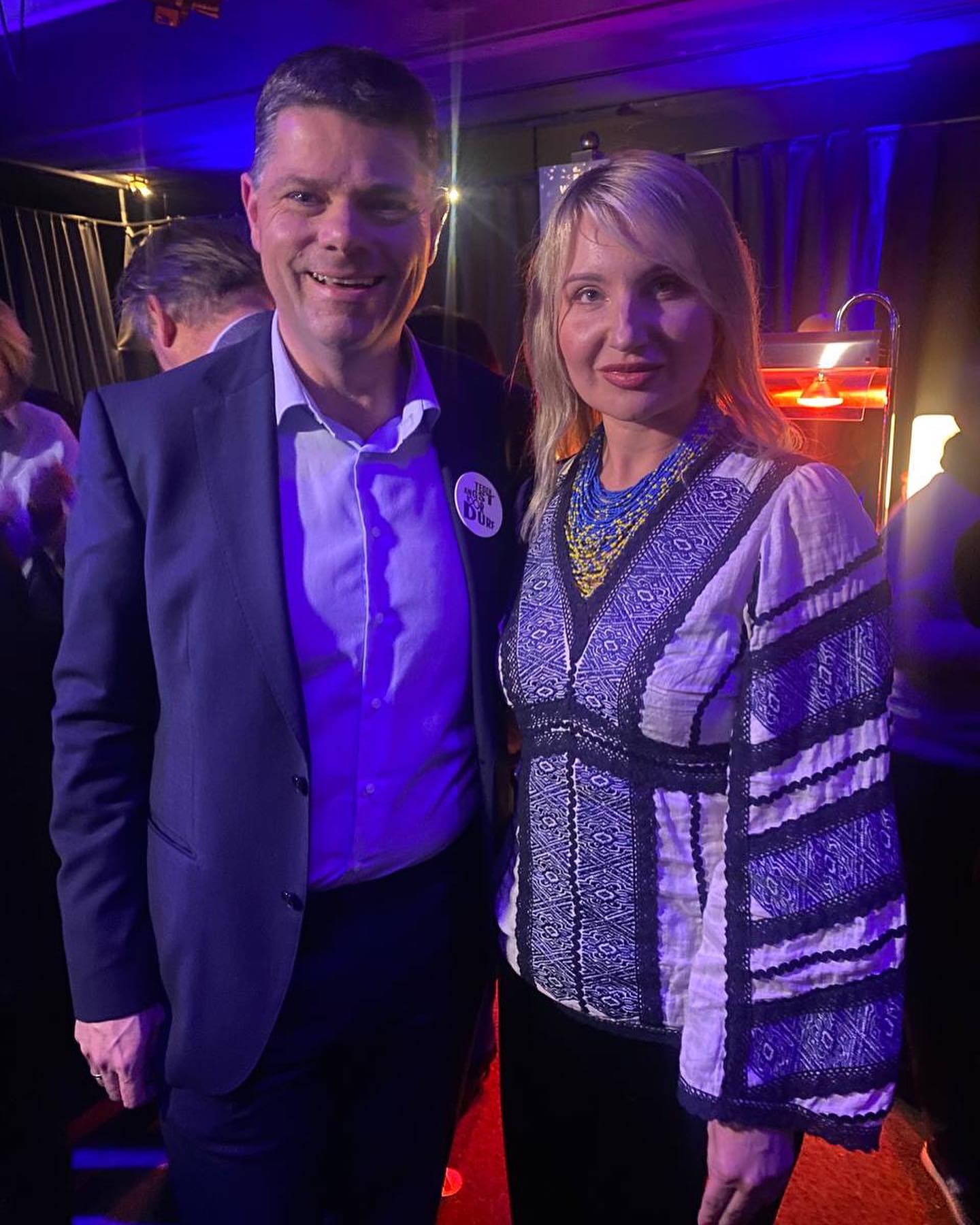 The president of Promote Ukraine Marta Barandiy continues to actively remind European politicians of the need to support Ukraine