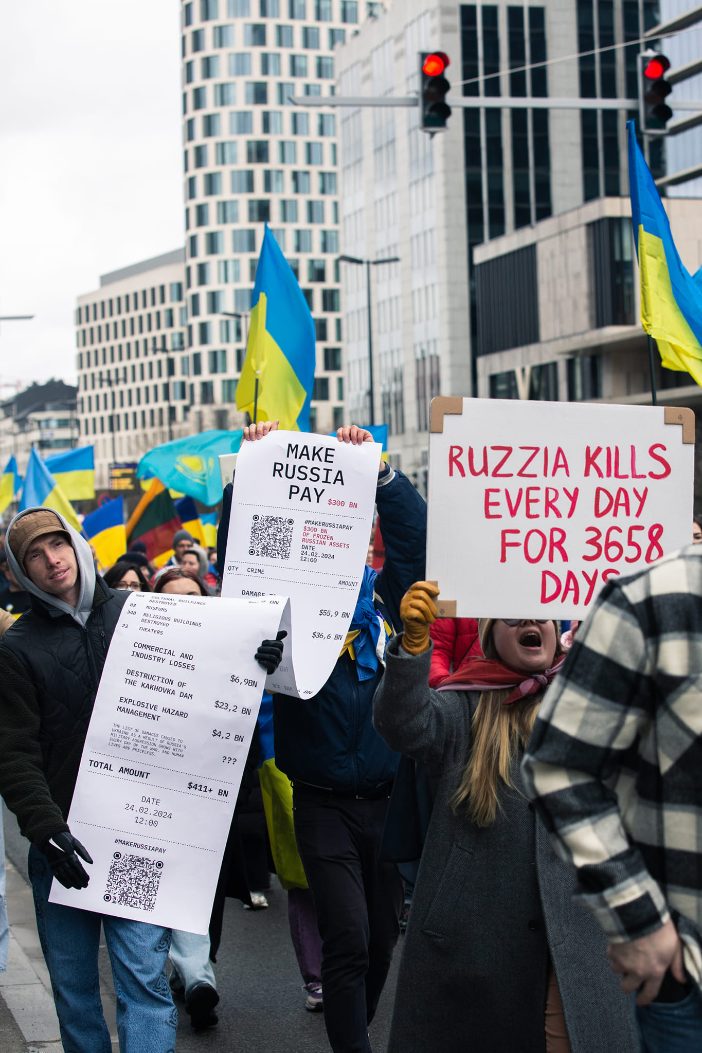 more than 7000 people gathered for a major march in Brussels