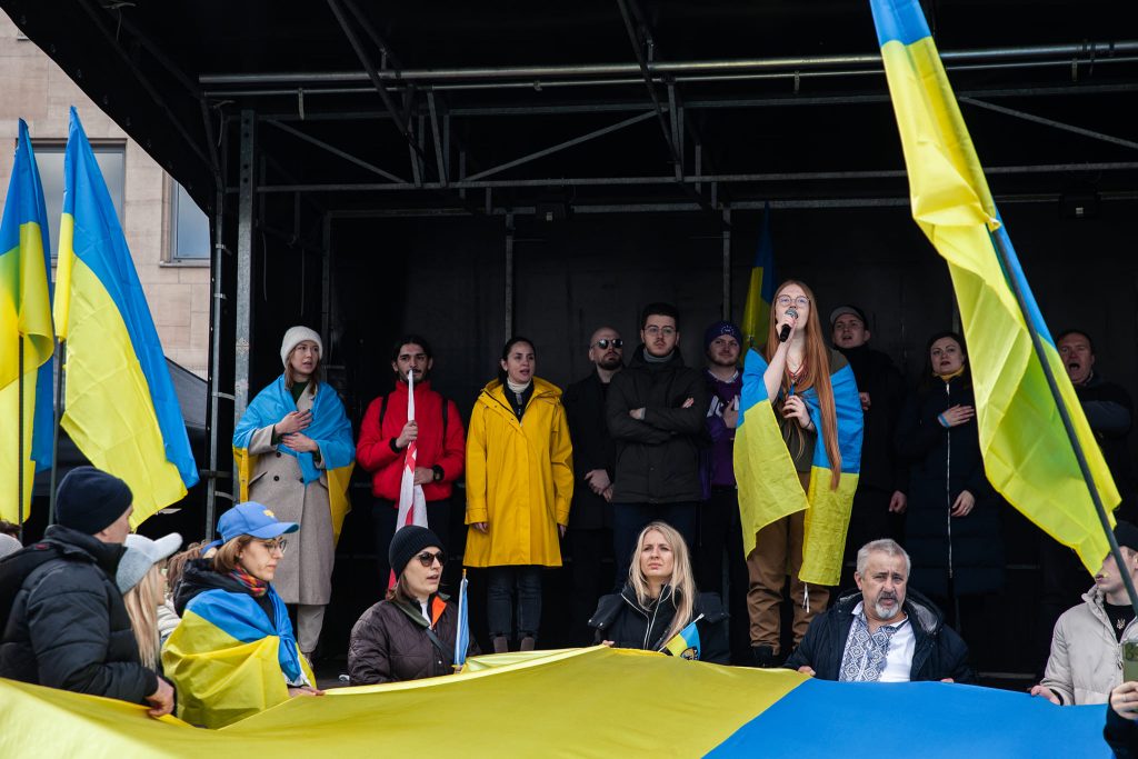 more than 7000 people gathered for a major march in Brussels