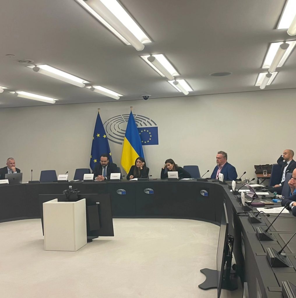 Promote Ukraine had the privilege to co-organize a private screening of the Athletes of War documentary by Gabriel Veras in the European Parliament in Strasbourg