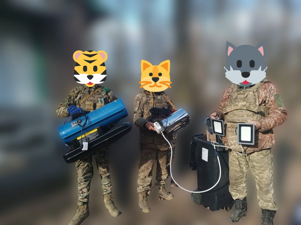 Soldiers from the First Separate Assault Battalion "Wolves of Da Vinci" received equipment from Promote Ukraine