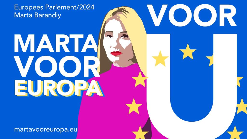 Марта Барандій: Я вирішила йти на європейські вибори з новим політичним рухом Бельгії Voor U