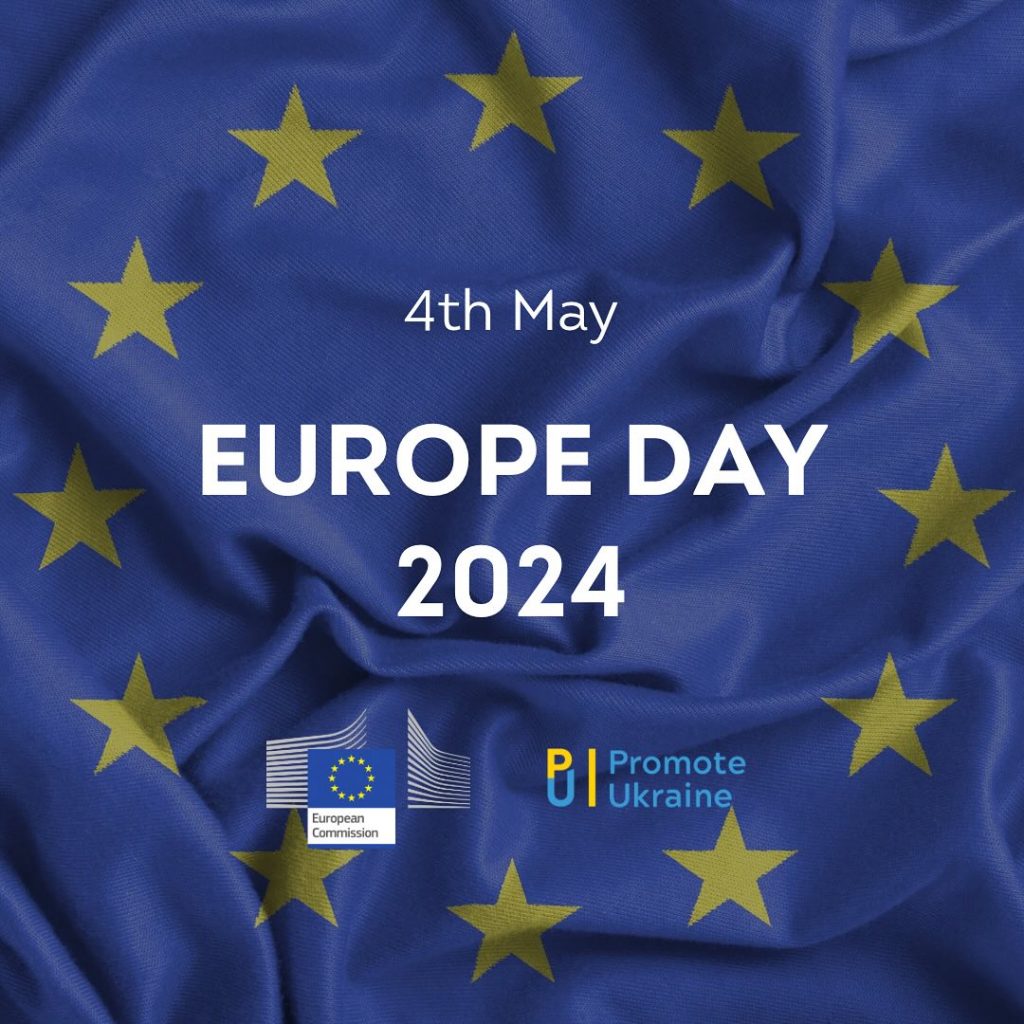 This year, Promote Ukraine will be presenting a Ukrainian stand on Europe Day