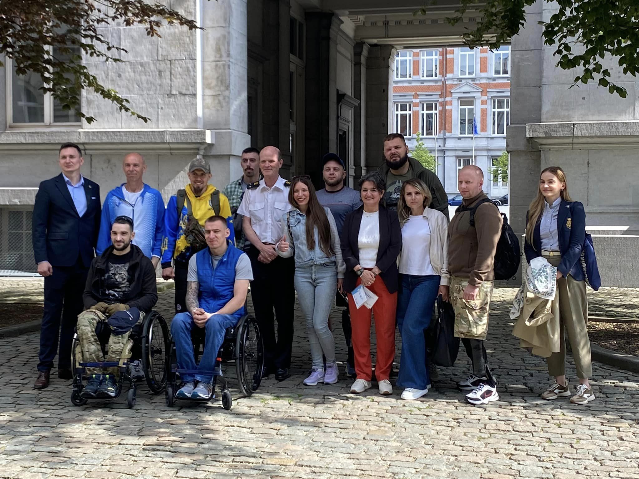 We are grateful to Rear admiral Yves Dupont for inviting our veterans.