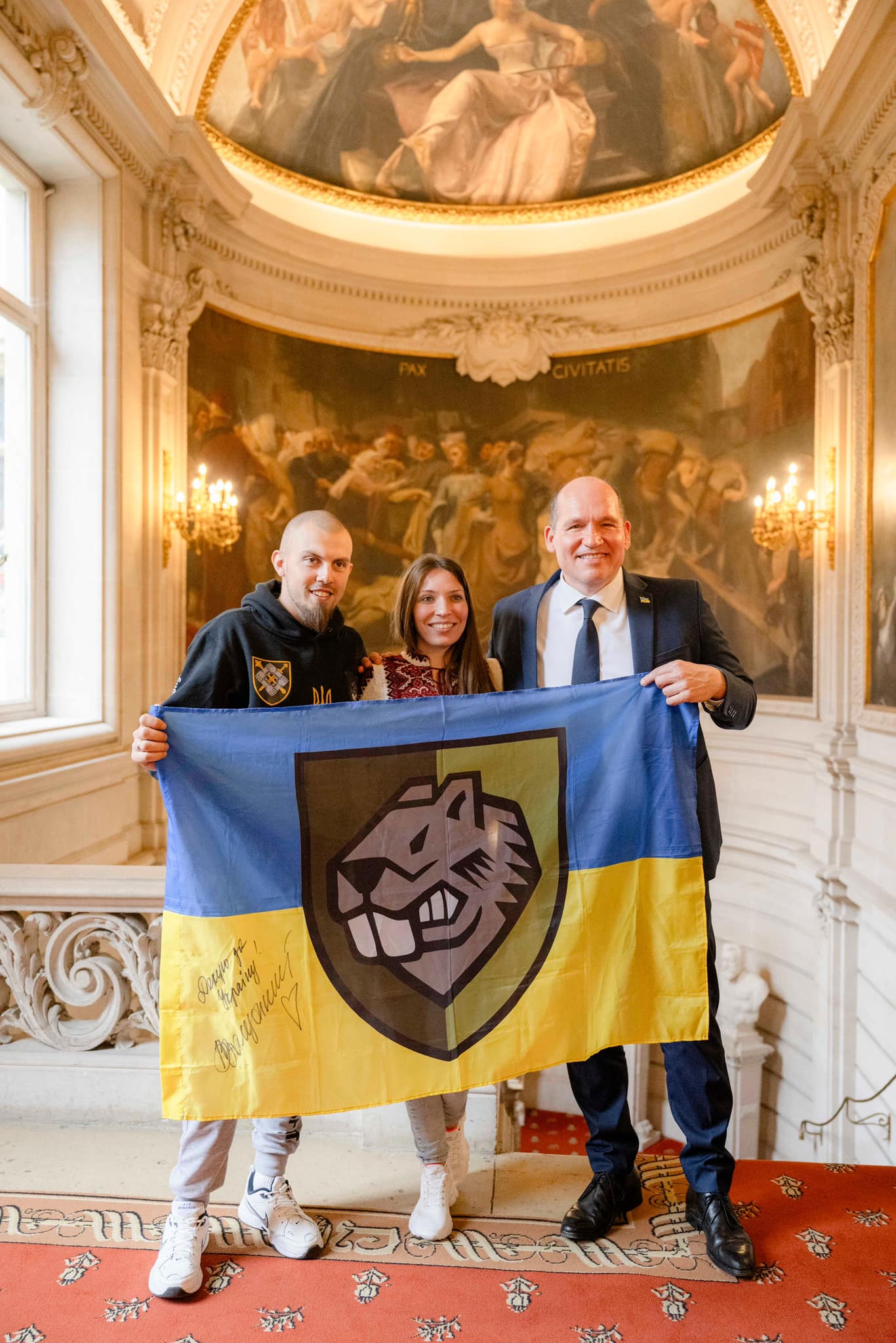 The visit of Ukrainian veterans continues