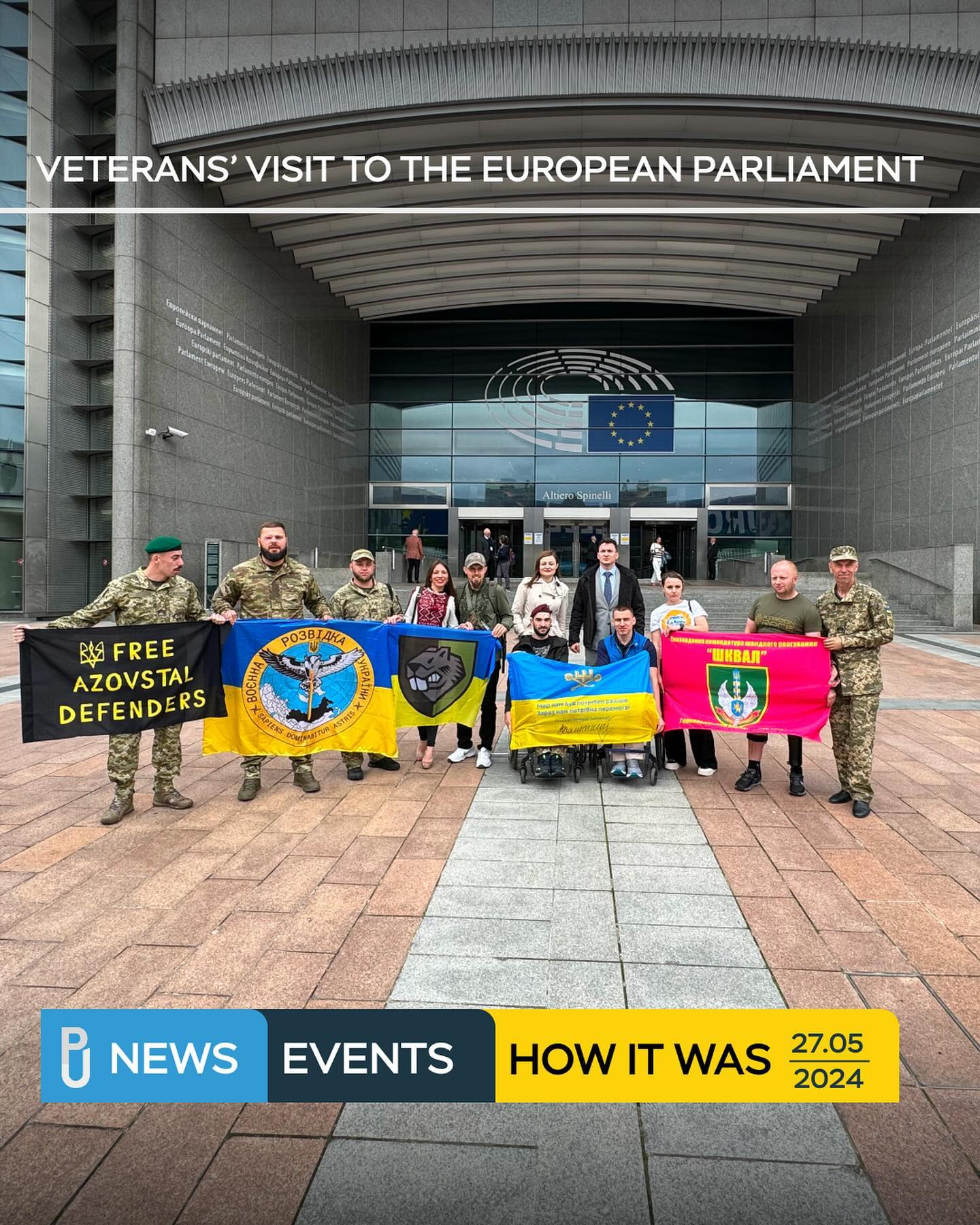The tour was organized with the support of the cabinet of the president of the European Parliament.
