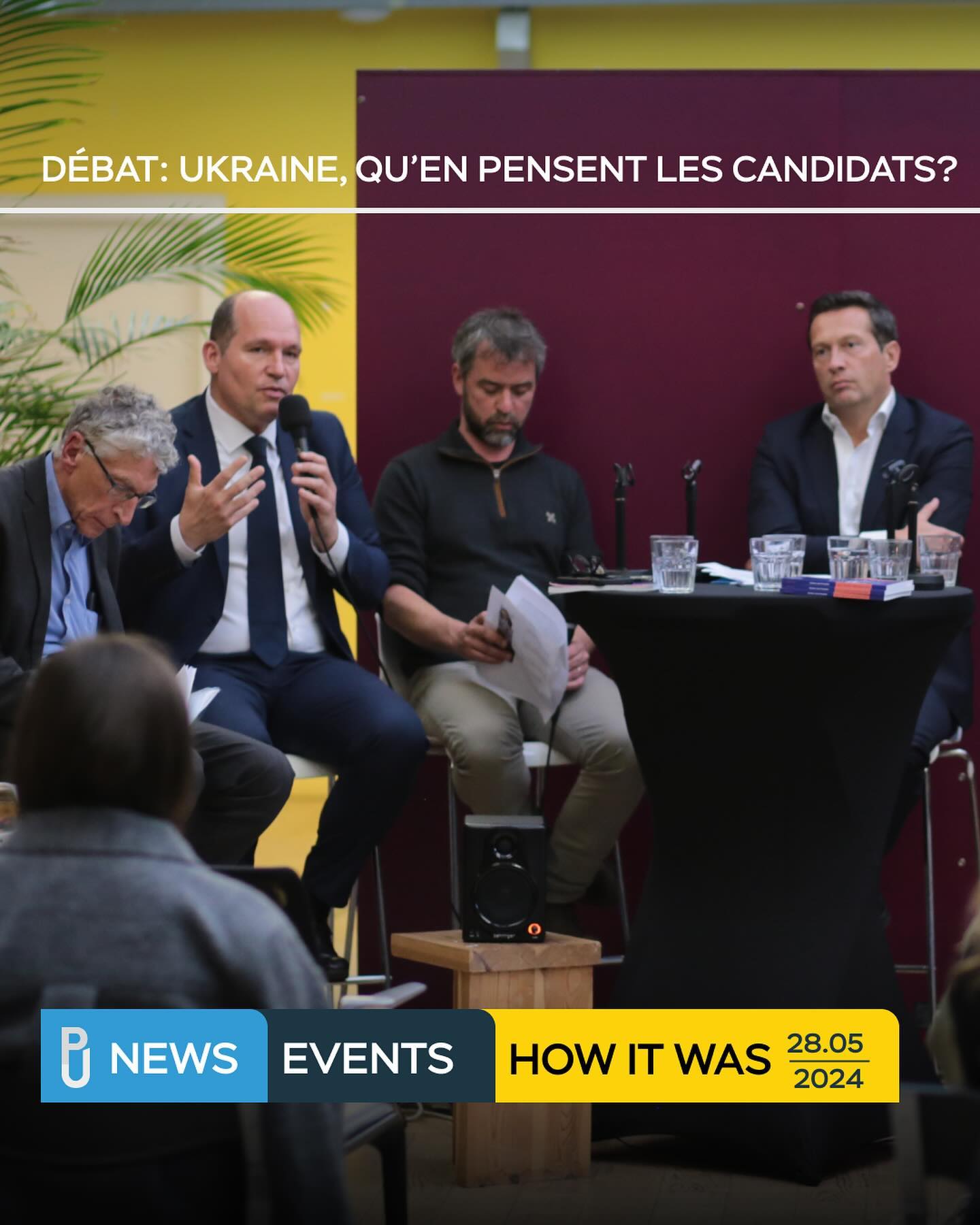 , the non-profit organization Promote Ukraine and Resu invited French-speaking Belgian parties to debate various subjects linked to the war in Ukraine