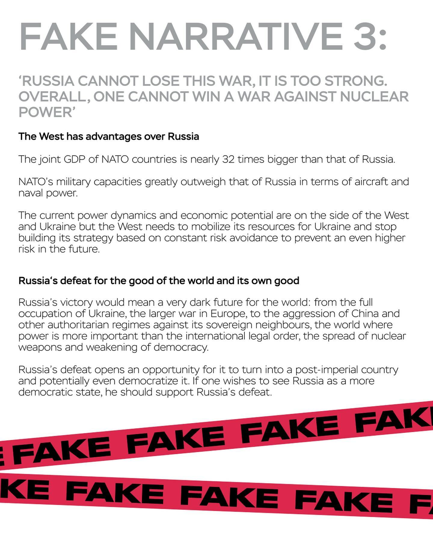 The campaign is aimed at unraveling fake narratives about Ukraine and highlighting the truth
