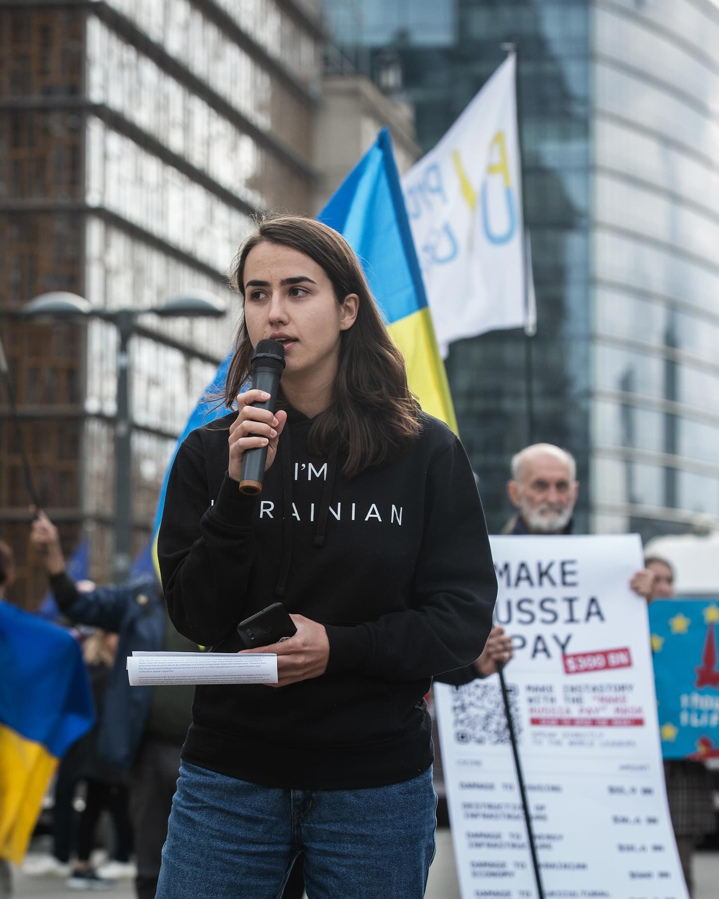 We thank all the activists who came to demonstration