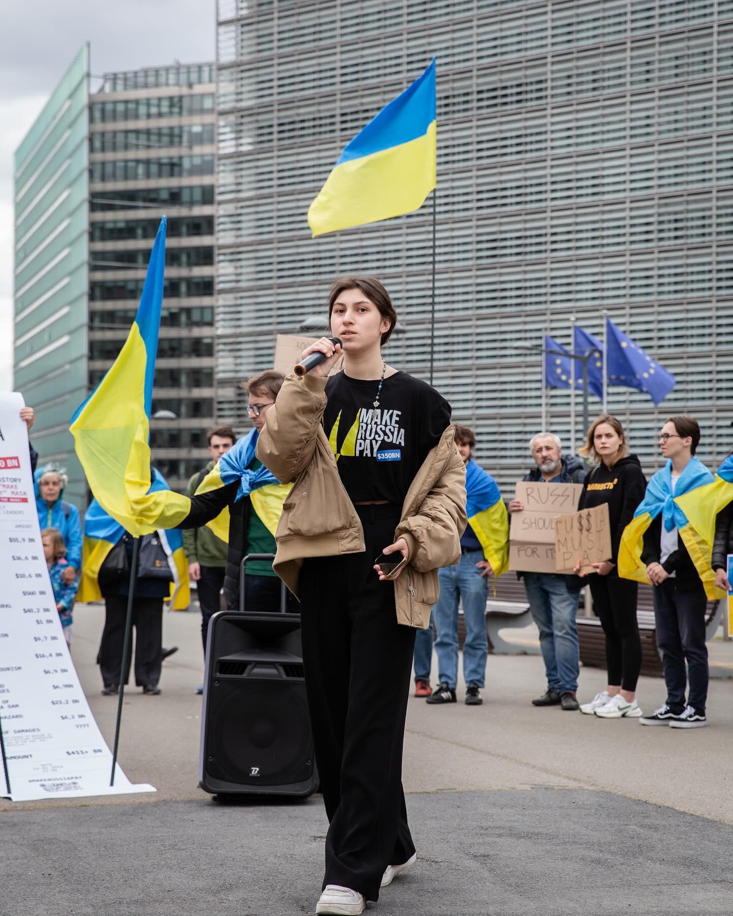 We thank all the activists who came to demonstration