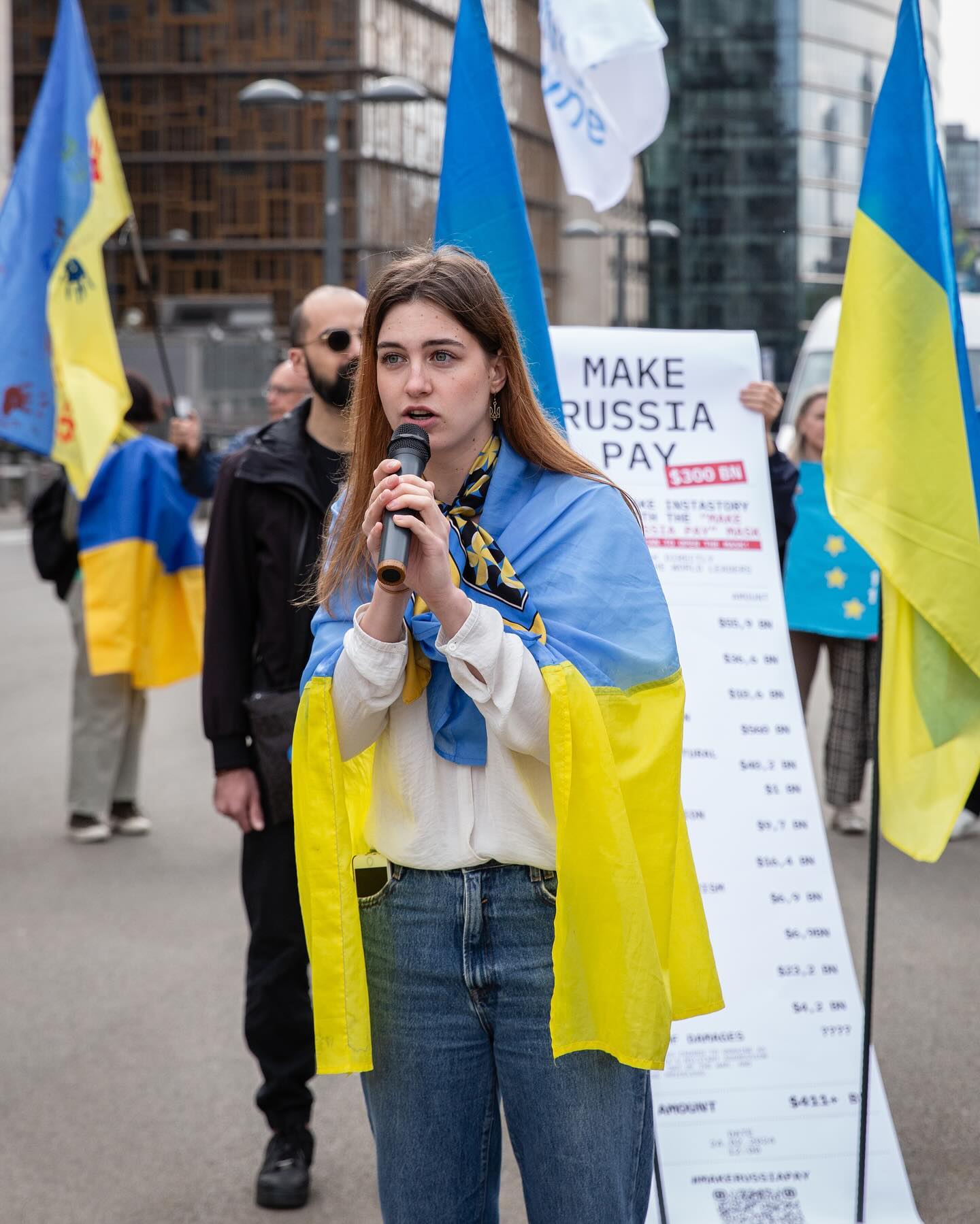 We thank all the activists who came to demonstration